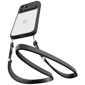 Husă iPhone 18 Pro Max transparentă Spigen Ultra Hybrid - Matte Black - Img 10