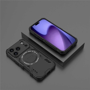 Husă iPhone 18 Pro - Techsuit ArmorMag Black - Img 2
