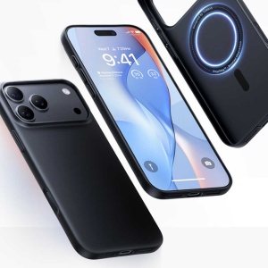 Husă iPhone 18 Pro - Torras - OriginFit-Mag Series - Matte Black - Img 4