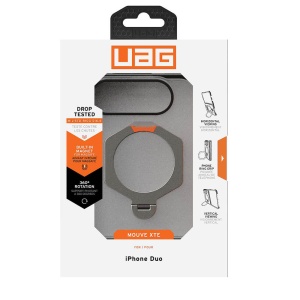 Husa iPhone Duo UAG Mouve XTE MagSafe Transparentă - Ice - Img 7