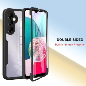 Husa Samsung Galaxy A15 ColorVerse 360 + Screen Protector -margine albastra - Img 6