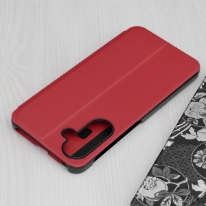 Husa Samsung Galaxy A17 Eco Leather View Case rosie - Img 3