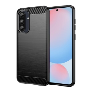 Husa Samsung Galaxy A37 5G Carbon Series-Black