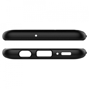 Husa Samsung Galaxy A51- Spigen Rugged Armor -Negru Mat - Img 5