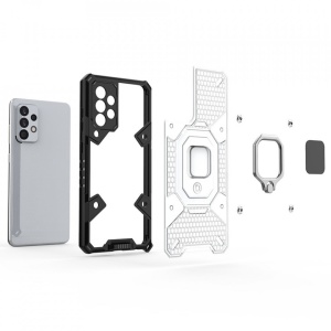 Husa Samsung Galaxy A52/A52s - Honeycomb Armor- Black - Img 3