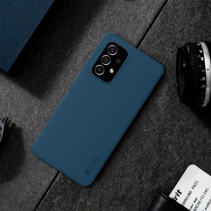 Husa Samsung Galaxy A53 - Nillkin Super Frosted Shield Pro Albastra - Img 7