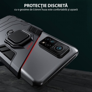 Husa Samsung Galaxy A54 Silicone Shield Techsuit Neagra - Img 4