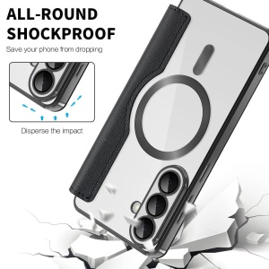 Husa Samsung Galaxy A57 SmartMag Book Case neagra - Img 5