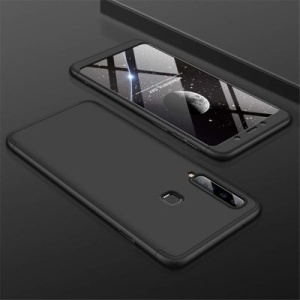 Husa Samsung Galaxy A9 -GKK 360 Front and Back Case Full Body Cover Negru - Img 5
