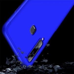 Husa Samsung Galaxy A9 -GKK 360 Front and Back Case Full Body Cover Albastra - Img 7