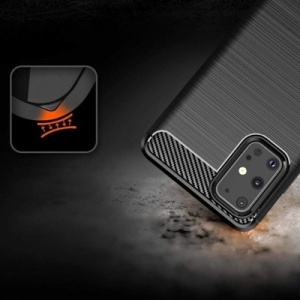 Husa Samsung Galaxy S20 Plus -Carbon Series- Neagra - Img 7