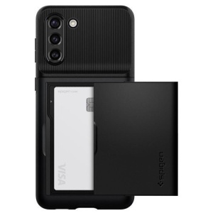 Husa Samsung Galaxy S21 Plus-Spigen Slim Armor CS Neagra - Img 6