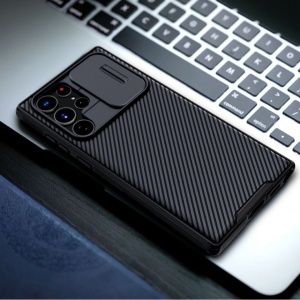 Husa Samsung Galaxy S22 Ultra Nillkin CamShield Pro Neagra - Img 4