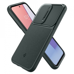 Husa Samsung Galaxy S23 FE Spigen Optik Armor Abys Green - Img 7