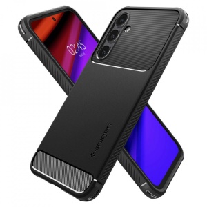 Husa Samsung Galaxy S23 FE Spigen Rugged Armor Neagra - Img 4