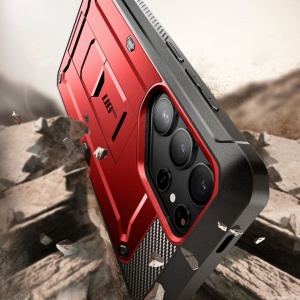 Husa Samsung Galaxy S24 Ultra Supcase Unicorn Beetle Pro Ruddy - set - Img 2