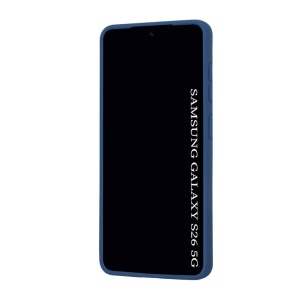 Husa Samsung Galaxy S26 Magsafe Pro transparenta margini albastre - Img 4