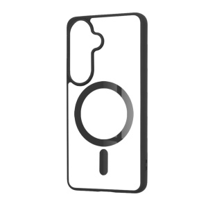 Husa Samsung Galaxy S26 Magsafe Pro transparenta margini negre - Img 2