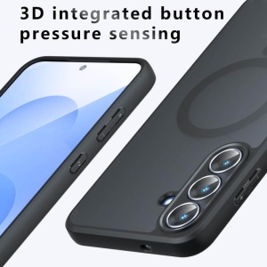 Husa Samsung Galaxy S26 PureFrost MagSafe Frosted Black - Img 4
