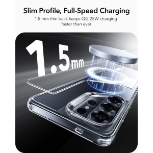 Husa Samsung Galaxy S26 Ultra Classic Hybrid HaloLock cu MagSafe de la ESR transparenta - Img 7