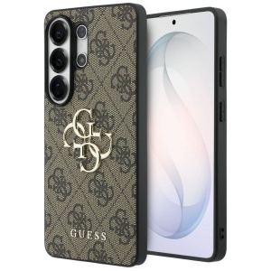 Husa Samsung Galaxy S26 Ultra Guess Hardcase 4G Big Metal Logo maro