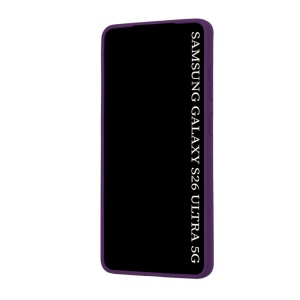 Husa Samsung Galaxy S26 Ultra Magsafe Pro transparenta margini mov - Img 3