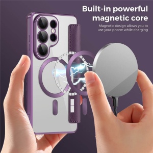 Husa Samsung Galaxy S26 Ultra SmartMag Book Case Mov - Img 5