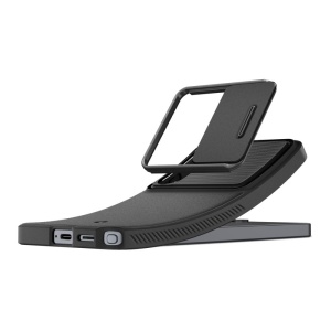 Husa Samsung Galaxy S26 Ultra Spigen Optik Armor Neagra - Img 2
