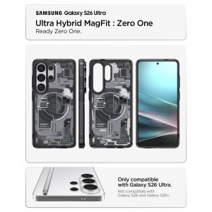 Husa Samsung Galaxy S26 Ultra Spigen Ultra Hybrid MagSafe Zero One Neagra - Img 6