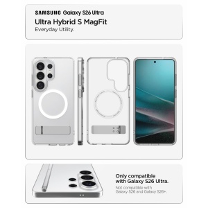Husa Samsung Galaxy S26 Ultra Spigen Ultra Hybrid "S"-Clear/ White - Img 10