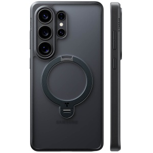 Husă Samsung Galaxy S26 Ultra Torras Ostand Spin Series – Stand 360°, Protecție Avansată, Neagră