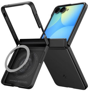 Husa Samsung Galaxy Z Flip 8 Spigen Air Fit Pro MagFit neagra