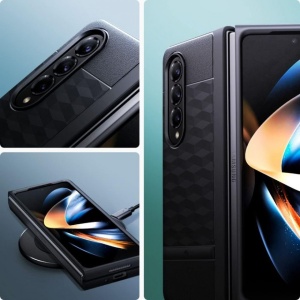 Husa Samsung Galaxy Z Fold 5 Caseology Parallax Neagra by Spigen - Img 5