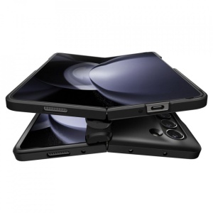 Husa Samsung Galaxy Z Fold 5 -Spigen Slim Armor PRO Neagra - Img 2