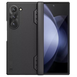 Husa Samsung Galaxy Z Fold 6 Nillkin Super Frosted Shield Magnetic Neagra - Img 1