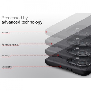 Husa Xiaomi Mi 11 Lite -Nillkin Super Frosted Shield Case Neagra - Img 8
