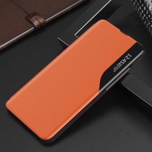 Husa Xiaomi Redmi Note 10/10s -Eco Leather View Case-Orange - Img 2