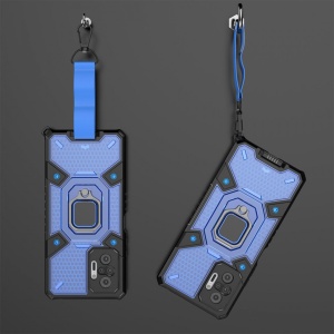 Husa Xiaomi Redmi Note 10 Pro - Honeycomb Armor- Blue - Img 8