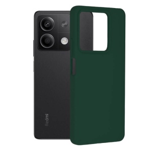 Husa Xiaomi Redmi Note 13 5G Soft Edge Silicone verde inchis - Img 1