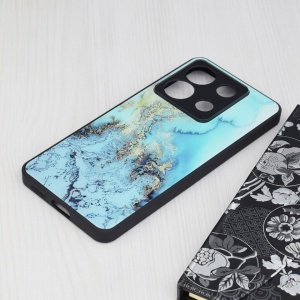 Husa Xiaomi Redmi Note 13 Pro 5G - Printing Glass Blue Ocean - Img 2