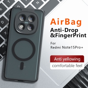 Husa Xiaomi Redmi Note 15 Pro 5G PureFrost MagSafe Frosted Black - Img 4