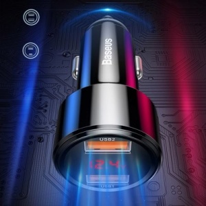 Incarcator Auto Baseus Magic Series Dual-USB Quick Charging 45 W/ 6A - Img 5