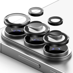 Sticla securizata pentru camera telefonului Samsung Galaxy S26 Ultra Ringke - Camera Lens Frame Glass Black X 2 buc - Img 2
