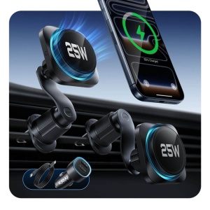 Suport Auto ESR OmniLock cu incarcare Qi2 25W – Magnetic, 360° - Img 5