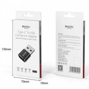 Adaptor Type C to USB OTG 5Gbps negru Yesido - Img 5