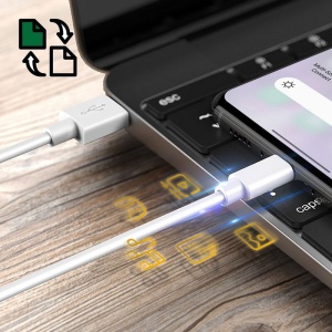 Cablu de date OPPO USB to USB-C Fast Charging 3A, 1m - Img 4
