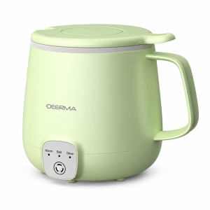 Cană Electrică Portabilă Deerma SH01, Fierbător 300W, 500ml, 3 Moduri, Verde