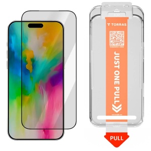 Folie sticla securizata iPhone 17 Torras GlassGo Install Master