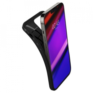 Husa Apple Iphone 13 Pro Max - Spigen Rugged Armor -Negru Mat - Img 4