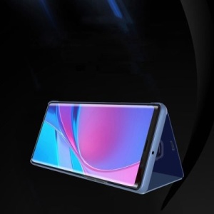 Husa Huawei Mate 30 Lite -Clear View Neagra - Img 3
